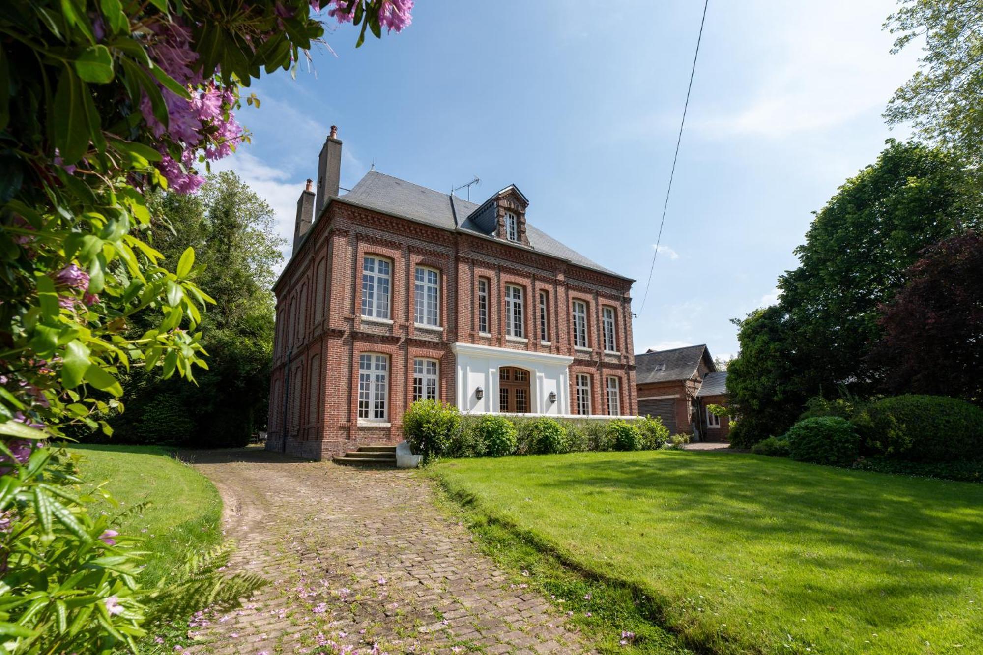 Le Manoir De La Belle Epoque Bed & Breakfast Bethencourt-sur-Mer Ngoại thất bức ảnh